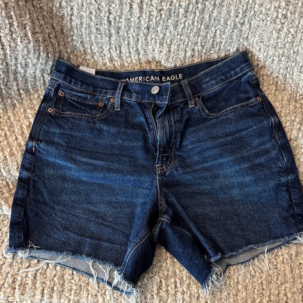 American Eagle Outfitters Dark Blue Jean Shorts